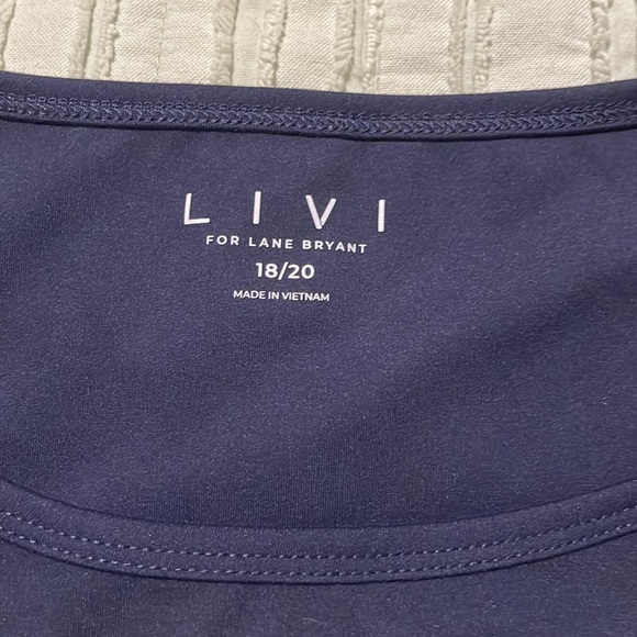 Livi Active Navy Blue Tank Top - Picture 5 of 7